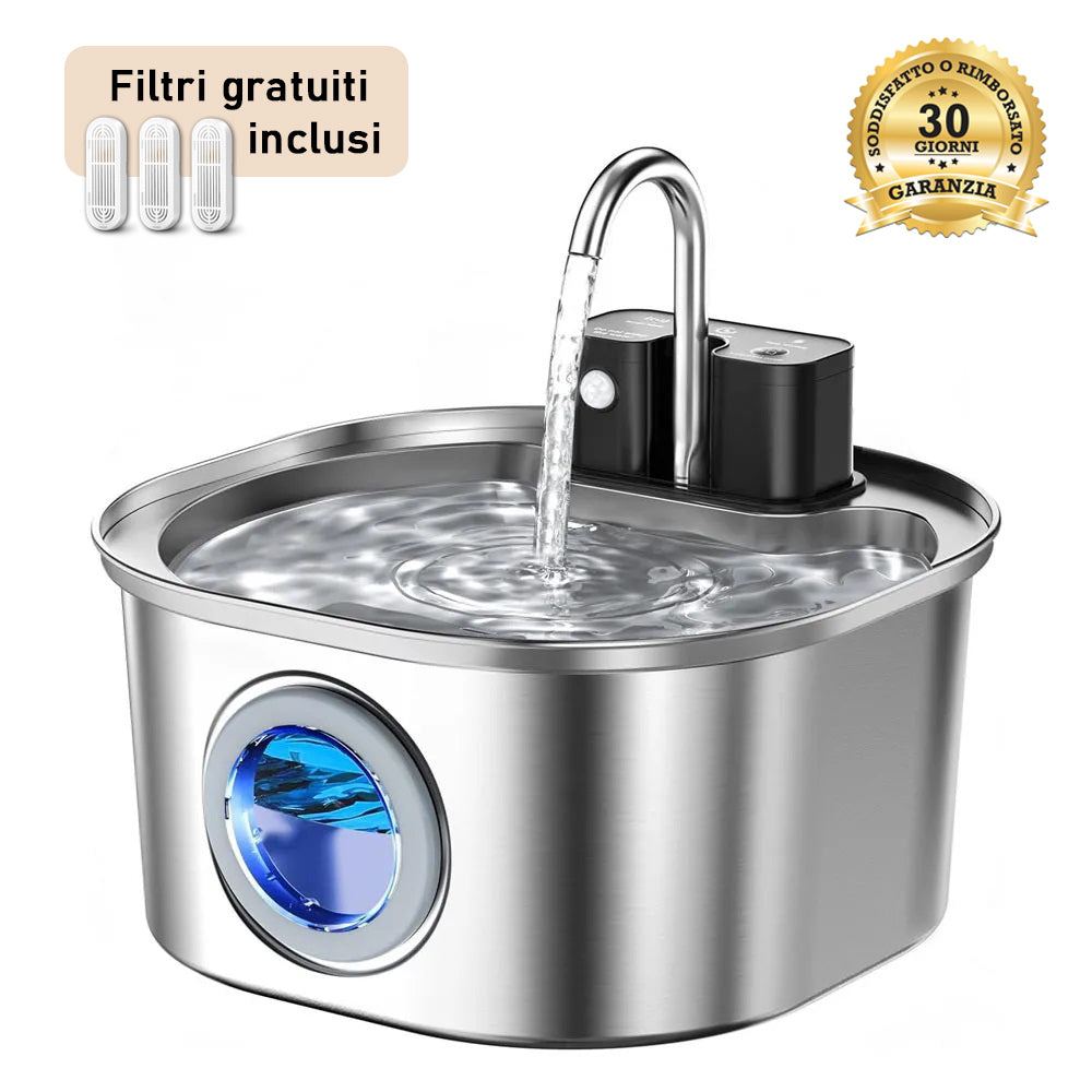 Miaulo™️ - Fontanella per Gatti 3,2L - A Batteria