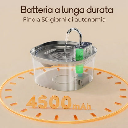 Miaulo™️ - Fontanella per Gatti 3,2L - A Batteria